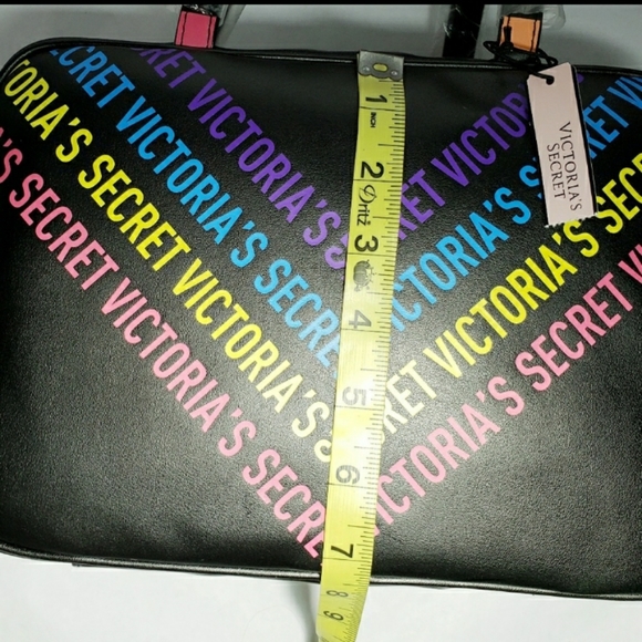 Victoria's Secret Rainbow Jetset Travel Makeup Bag - Picture 9 of 10